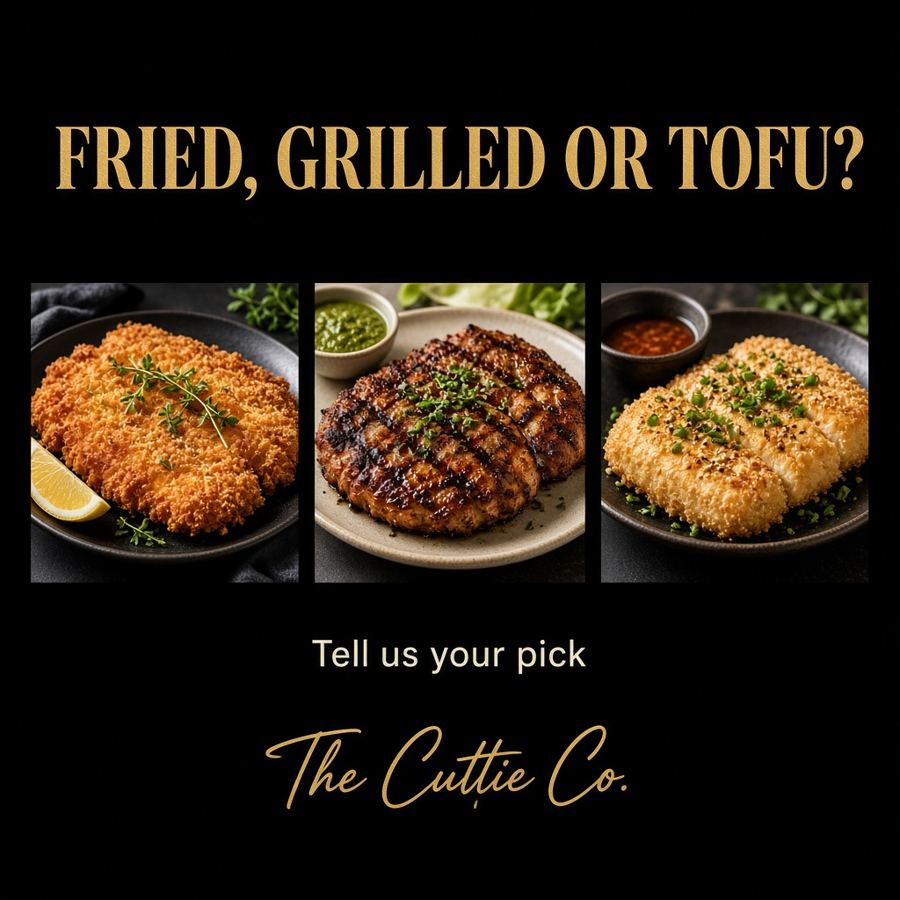 Instagram post: fried, grilled or tofu poll